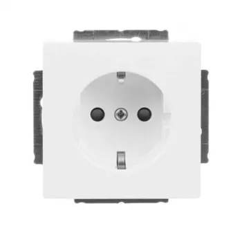 BUSCH-JAEGER BJ 23 EUCB-84 Presa da incasso standard SCHUKO, bianco alpino 2CKA002013A5477
