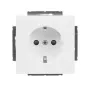 BUSCH-JAEGER BJ 23 EUCB-84 Presa da incasso standard SCHUKO, bianco alpino 2CKA002013A5477