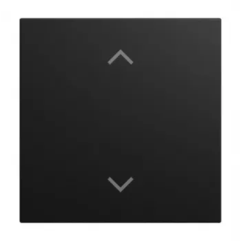 Busch-Jaeger placca a bilanciere 1 modulo nero opaco 2CKA006199A0548