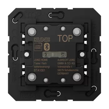 JUNG HOME pulsante 1 modulo a batteria (BTA1001)
