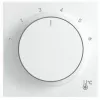 BUSCH-JAEGER placca centrale rotonda con numerazione 1-6, bianco studio, 2CKA001710A4207