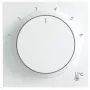 BUSCH-JAEGER placca centrale rotonda con numerazione 1-6, bianco studio, 2CKA001710A4207