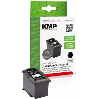 KMP cartuccia d'inchiostro nera compatibile con Canon PG-540L (1516,4401)