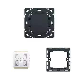BUSCH-JAEGER attuatore wireless da incasso Smart-switch, 1 canale, free@home, 230V, 2 fili, LED 200W 2CKA006710A0044