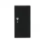 Busch-Jaeger placca a bilanciere, nero opaco, 1 modulo, per 6231-22-885 6220-0-0509
