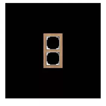 BUSCH-JAEGER 1722-4083 cornice 2 moduli in legno di quercia 2CKA001754A4888