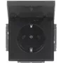 Busch-Jaeger inserto presa SCHUKO nero opaco 20 EUKB-885 2CKA002018A1523