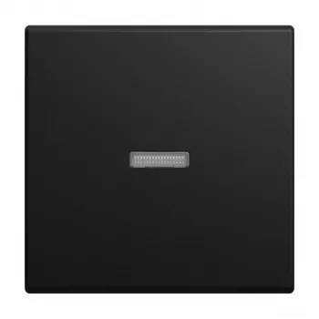 Busch-Jaeger Busch-balance bilanciere con cappuccio trasparente piccolo nero opaco 2CKA001731A4035