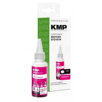 KMP inchiostro di ricarica per Brother BTD180M magenta 50 ml 1555,0006