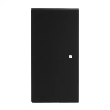 BUSCH-JAEGER 6230-20-45M copribilanciere doppio senza dicitura nero opaco 2CKA006220A0947