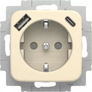 BUSCH-JAEGER presa SCHUKO con USB-A+C 20 EUCB2USBAC-212 (2CKA002011A6295)