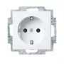 Busch-Jaeger meccanismo presa SCHUKO 100 pezzi, confezione risparmio da 20, bianco/grigio chiaro 2CKA002013A5545