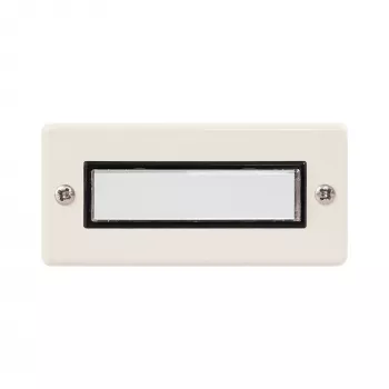 Grothe ETA 631 WS Piastra cieca per citofoni serie ETA 600, bianco 55631