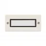 Grothe ETA 631 WS Piastra cieca per citofoni serie ETA 600, bianco 55631