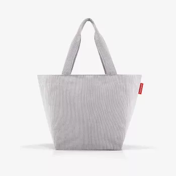 reisenthel shopper M Borsa per la spesa poliestere cord grigio 15L ZS7084