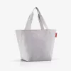 reisenthel shopper M Borsa per la spesa poliestere cord grigio 15L ZS7084