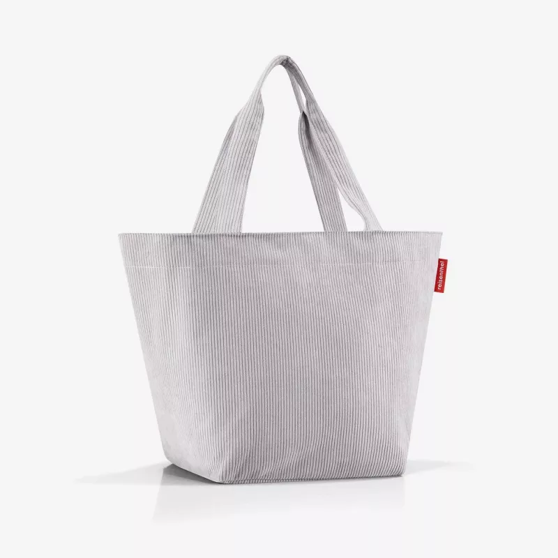 reisenthel shopper M Borsa per la spesa poliestere cord grigio 15L ZS7084
