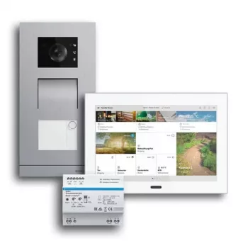 BUSCH-JAEGER 83-1FHA/SET Kit video per casa monofamiliare, 2 fili, incasso 2CKA008300A1460
