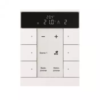 BUSCH-JAEGER termostato ambiente SBR/U6.0.11-84, comando a 6 canali, KNX 2CKA006330A0003