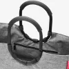 reisenthel loopshopper L cesto della spesa, Twist Silver, 25 L, struttura in alluminio, poliestere OR7052