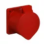 OBO Bettermann presa CEE da incasso 400V 32A 5 poli 6h IP44 rossa 6109876