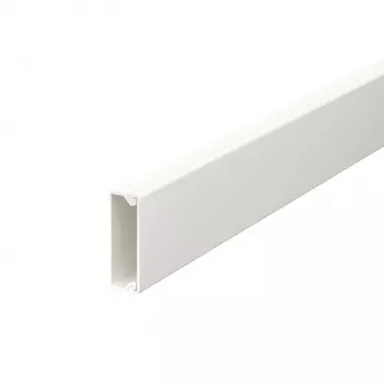 OBO BETTERMANN 6150780 canale portacavi 2000x30x10 mm bianco puro (RAL 9010), PVC, coperchio a scatto, 1 pz.