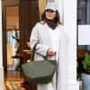 reisenthel Shopper M cord dark matcha borsa per la spesa ZS5057 - capacità 15 litri