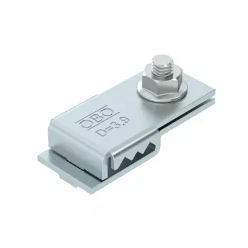 OBO Bettermann VEK-GRM 3.9 FS morsetto di collegamento e di terra, 42x19x11 mm, acciaio, zincato a nastro