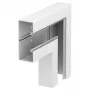 OBO Bettermann angolo piatto GK-F70170RW bianco puro 70x170mm 6274720