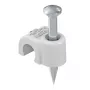 OBO Bettermann clip chiodo isolata 9 mm grigio chiaro (confezione da 100) 2227746