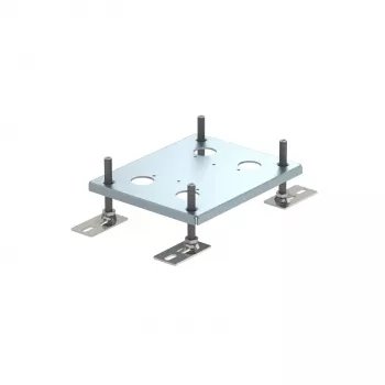 OBO Bettermann UDHOME2 rialzo in altezza 60 mm, acciaio, argento (7368418)