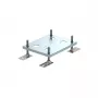OBO Bettermann UDHOME2 rialzo in altezza 60 mm, acciaio, argento (7368418)