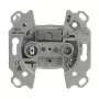 BUSCH-JAEGER 0230-102 inserto per collegamento antenna, 2 uscite, presa terminale, bianco 2CKA000230A1554