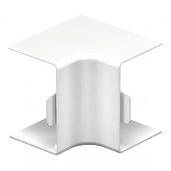 OBO Bettermann WDKH 30045 coperchio ad angolo interno per canale a parete e a soffitto 30 x 45 mm, bianco puro RAL 9010 (6175590)