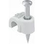 OBO Bettermann fascetta chiodata isolata 6-7 mm grigio chiaro PP 200 pezzi (2227460)