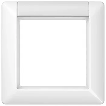 Jung AS 500 cornice 1 modulo bianco alpino SPAS581NAWW