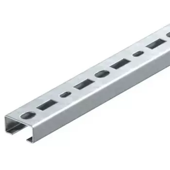OBO Bettermann CML3518P0150FT barra a C perforata, 150 mm, acciaio zincato