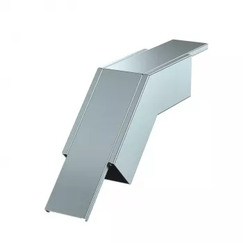 OBO BETTERMANN PLM-BF 45° curva portacavi discendente 800x100mm zincato a caldo 7218106