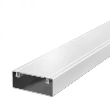 OBO PLM D 0410 RW canale di installazione, metallo, con tessuto antifuoco, 40x100x2000 mm, bianco puro 7218006