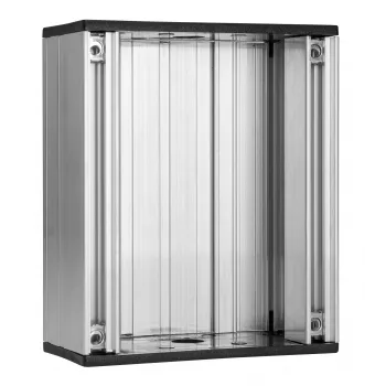Grothe scatola da incasso per 6 moduli pulsante, a fila singola, grigio (UPK 806, 55886)