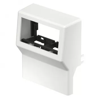 OBO BETTERMANN supporto apparecchi SL GT5070M45 bianco puro 2 posti 50/70 6134500