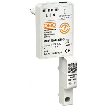 OBO Bettermann MCF-NAR-SMG adattatore derivazione di tensione per scaricatori serie MCF-NAR 5096900