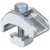 OBO BETTERMANN Morsetto a mordente per carichi pesanti con dado scorrevole M12x65, zincato lamellare, per flangia 30 mm, TKH-S-30 6355805