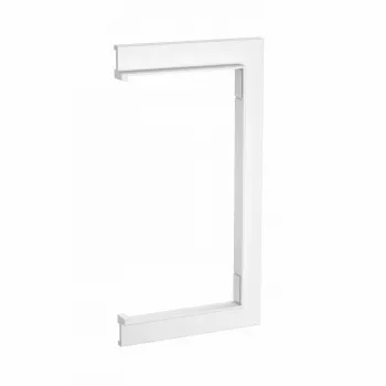 OBO BETTERMANN Rehau SIGNA BASE Cornice a parete 70x130 mm, RAL 9010 bianco puro (6132801)