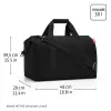 Reisenthel Allrounder L Valigetta unisex con cerniera, grigio monocromatico poliestere (MT7052)