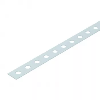 OBO Bettermann Nastro di montaggio perforato, strisce in acciaio zincato a caldo, 12 mm x 0,75 mm, rotolo da 10 m, MZ029 LI12 FS 1475912