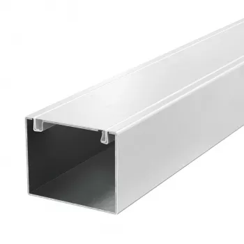 OBO BETTERMANN PLM D 0810 RW Canale portacavi tagliafuoco 80x100x2000 mm, acciaio zincato, bianco 7218010