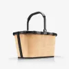 Reisenthel Carrybag Frame Raffia Black cesto della spesa 22L BK 7079
