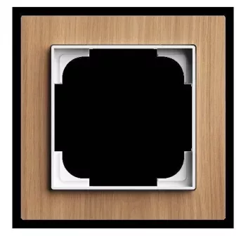 Busch-Jaeger 1721-4083 placca 1 modulo rovere legno 2CKA001754A4887