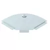 OBO Bettermann RBD 90 100 FS Copertura per curva a 90°, 100 mm, zincata a nastro (6036900)